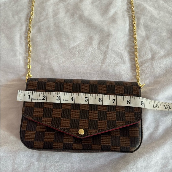 Louis Vuitton pochette Felicie fashion retro checkerboard - Picture 11 of 15